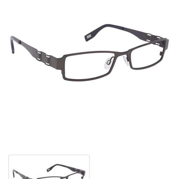 EVATIK 9005 Eyeglass Black Frames—Sleek!! Adjustable Nose Pads—Like New—$229 - Picture 6 of 12
